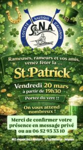 Venez fêter la St Patrick à la SNA